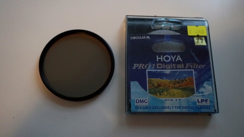 Hoya NXT Circular Polarizer CPL CRPL High-Transparency Optical Slim Frame Glass Filter (77mm) - Image 2